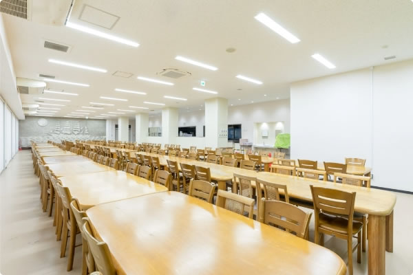 写真：学生食堂