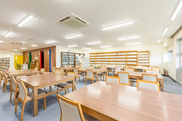 写真：図書館