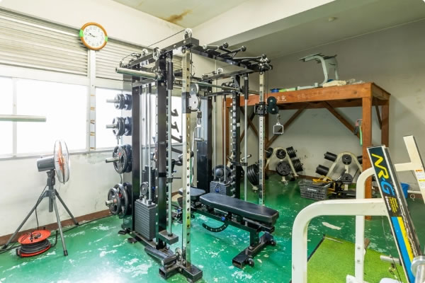 写真：武道場・トレーニングルーム