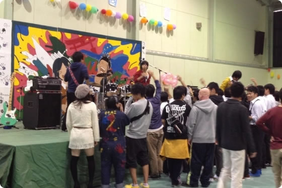 写真：軽音楽部