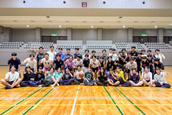 写真：バスケットボール部