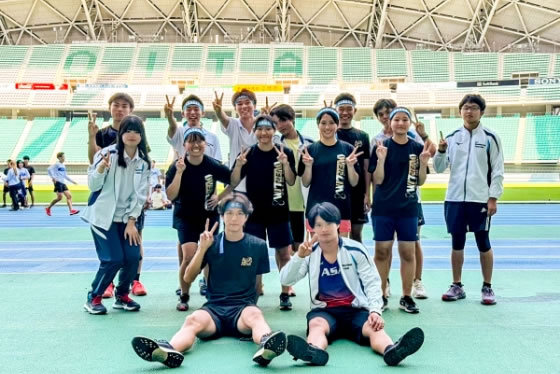 写真：陸上競技部