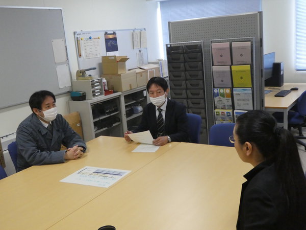 非常勤講師に係る授業参観及び懇談会を実施