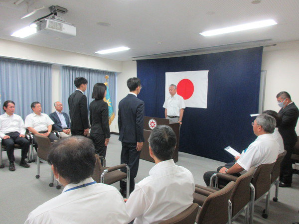 10月1日（火）専攻科海事システム工学専攻入学式を挙行