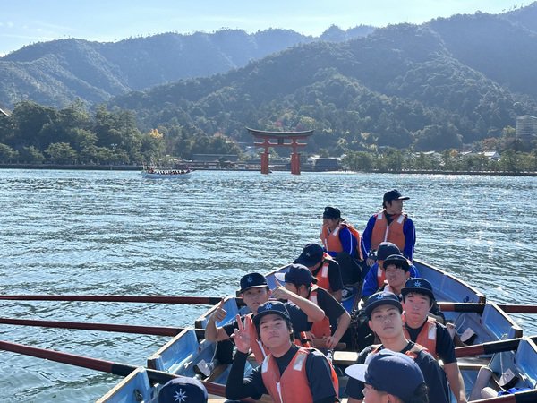 江田島青少年交流の家連携事業「カッター研修」を実施
