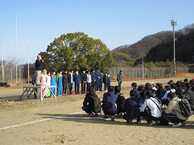 ２月１４日（火）：後期クラスマッチ開催