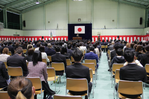 ４月９日（日）入学式を挙行