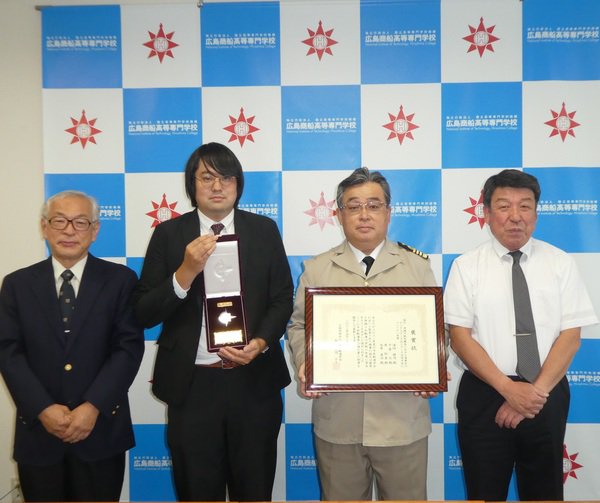 ５月２６日（木）日本航海学会論文賞を受賞
