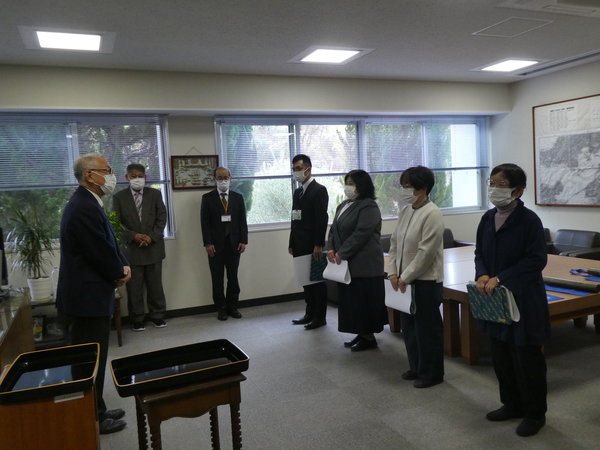 １１月２２日（火）永年勤続者表彰式