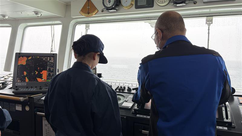 ４月１５日（水）商船学科３年生（航海コース）広島丸航海実習を実施