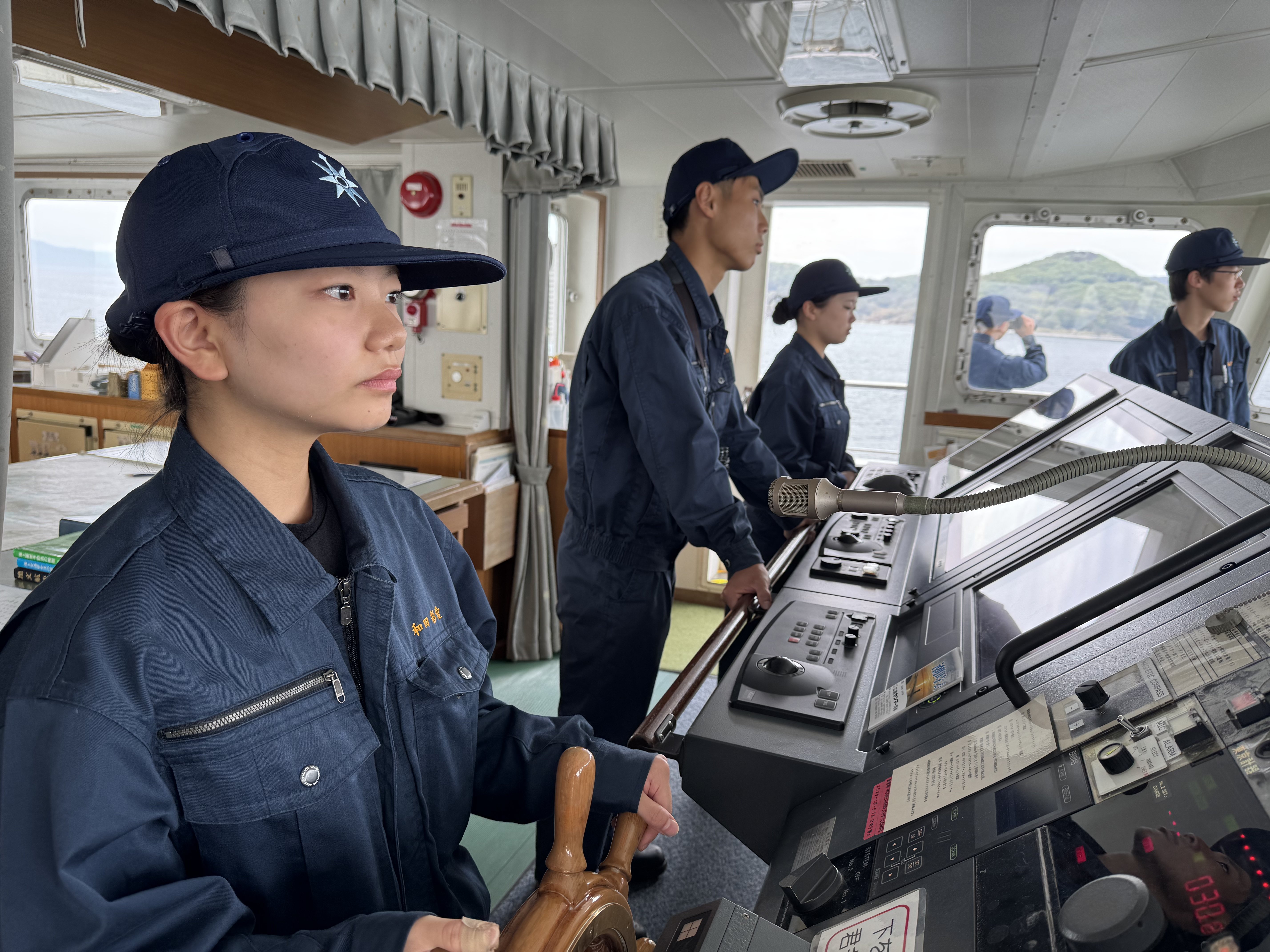 4月13日（月）～4月17日（金）商船学科3年生（航海コース）広島丸航海実習を実施