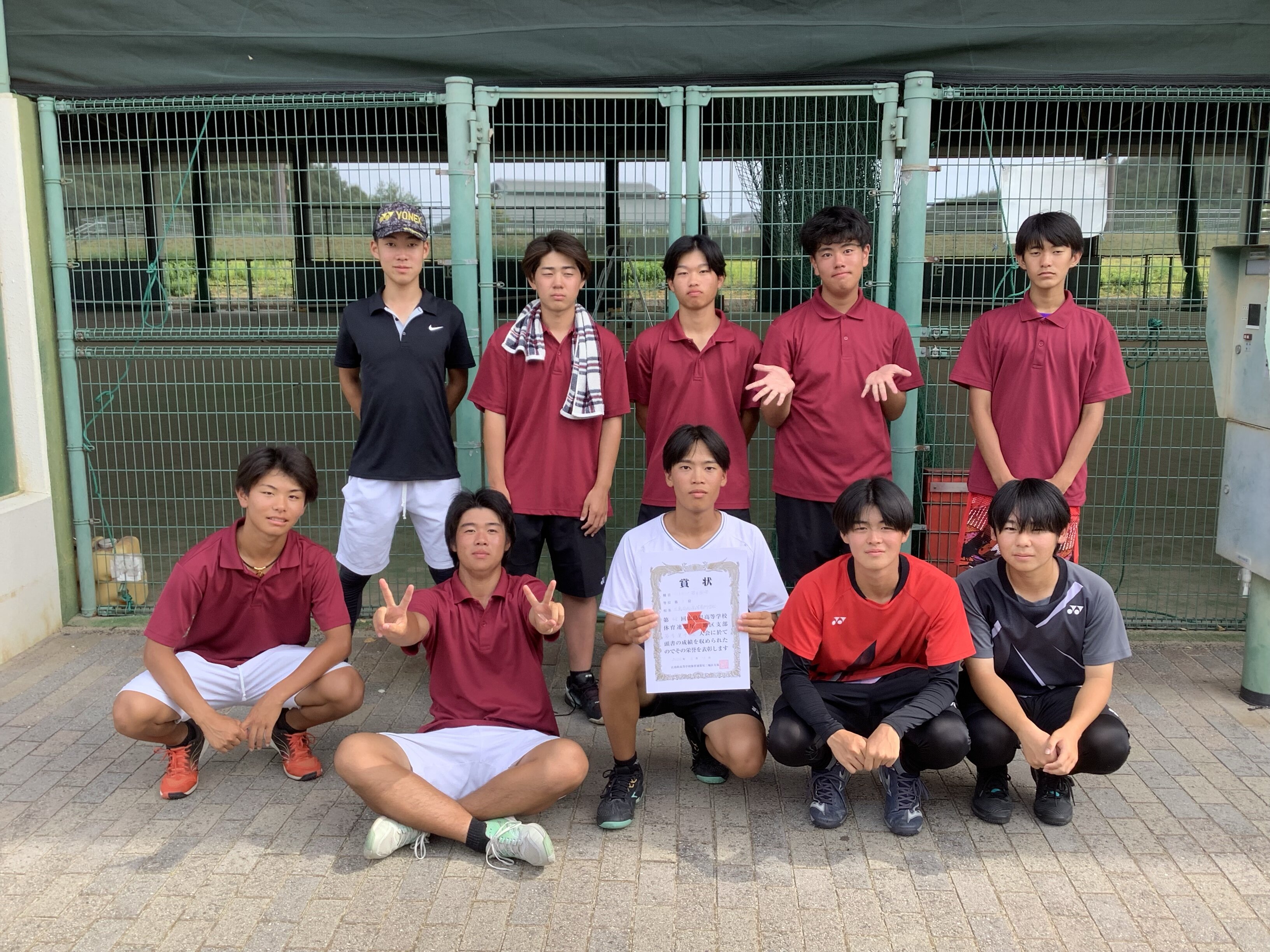 【ソフトテニス部】尾三地区夏季選手権大会 結果