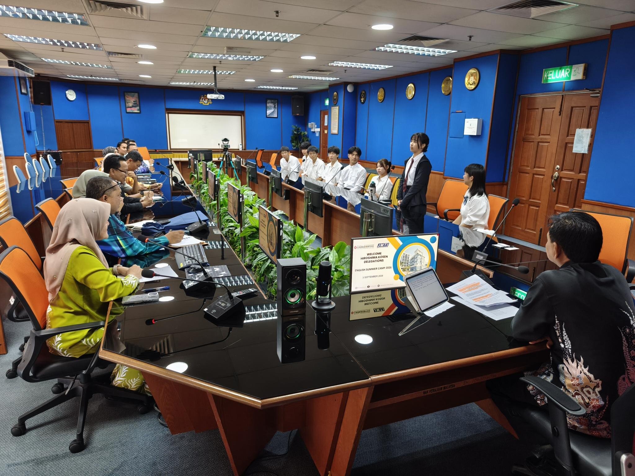 ９月２日（水）～９月１８日（金）　「日本マレーシア技術学院（JMTI）」で海外語学研修旅行を実施