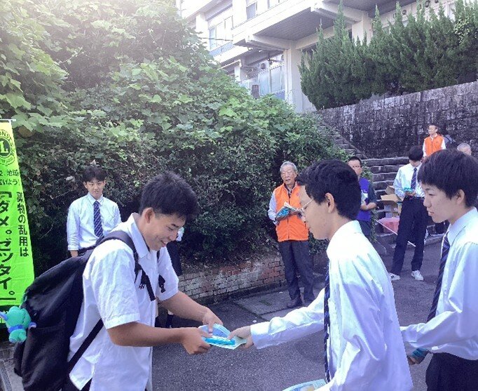 10月21日（水）薬物乱用防止キャンペーン「ダメ。ゼッタイ」普及啓発活動